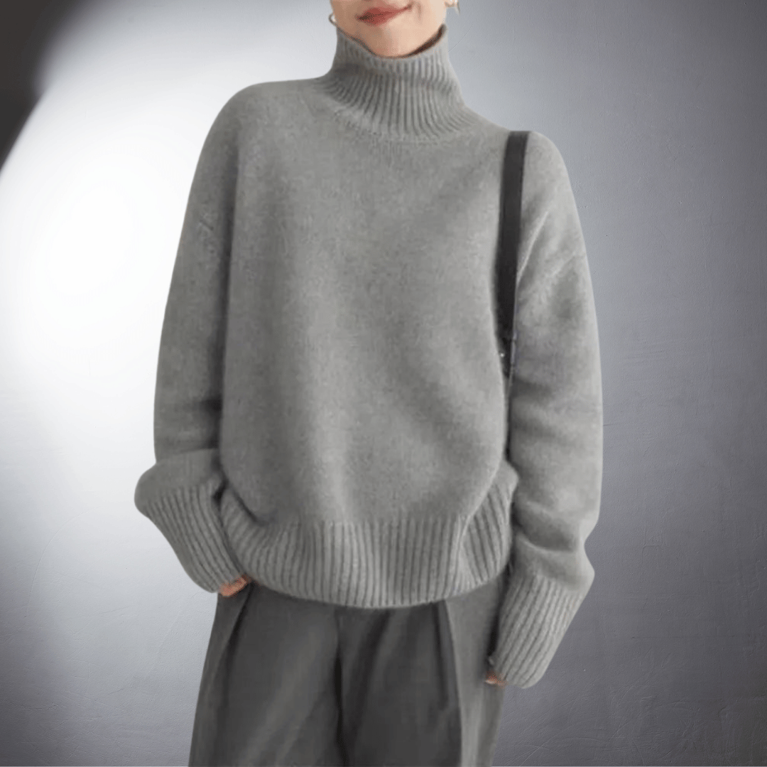 Lefevre™ | Pull en Cachemire à la Finition Raffinée