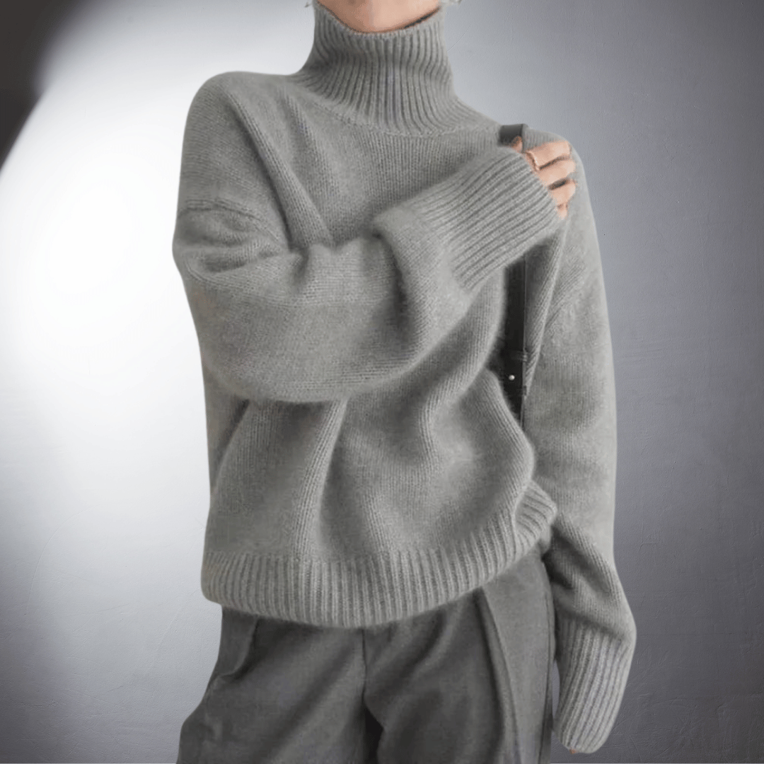 Lefevre™ | Pull en Cachemire à la Finition Raffinée