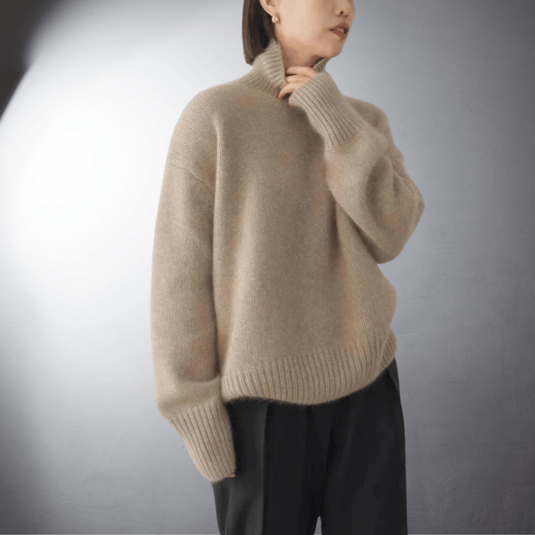 Lefevre™ | Pull en Cachemire à la Finition Raffinée