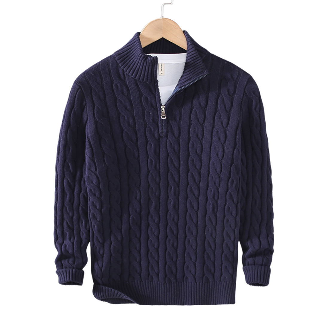 Lefevre™ | Pull demi-zippé