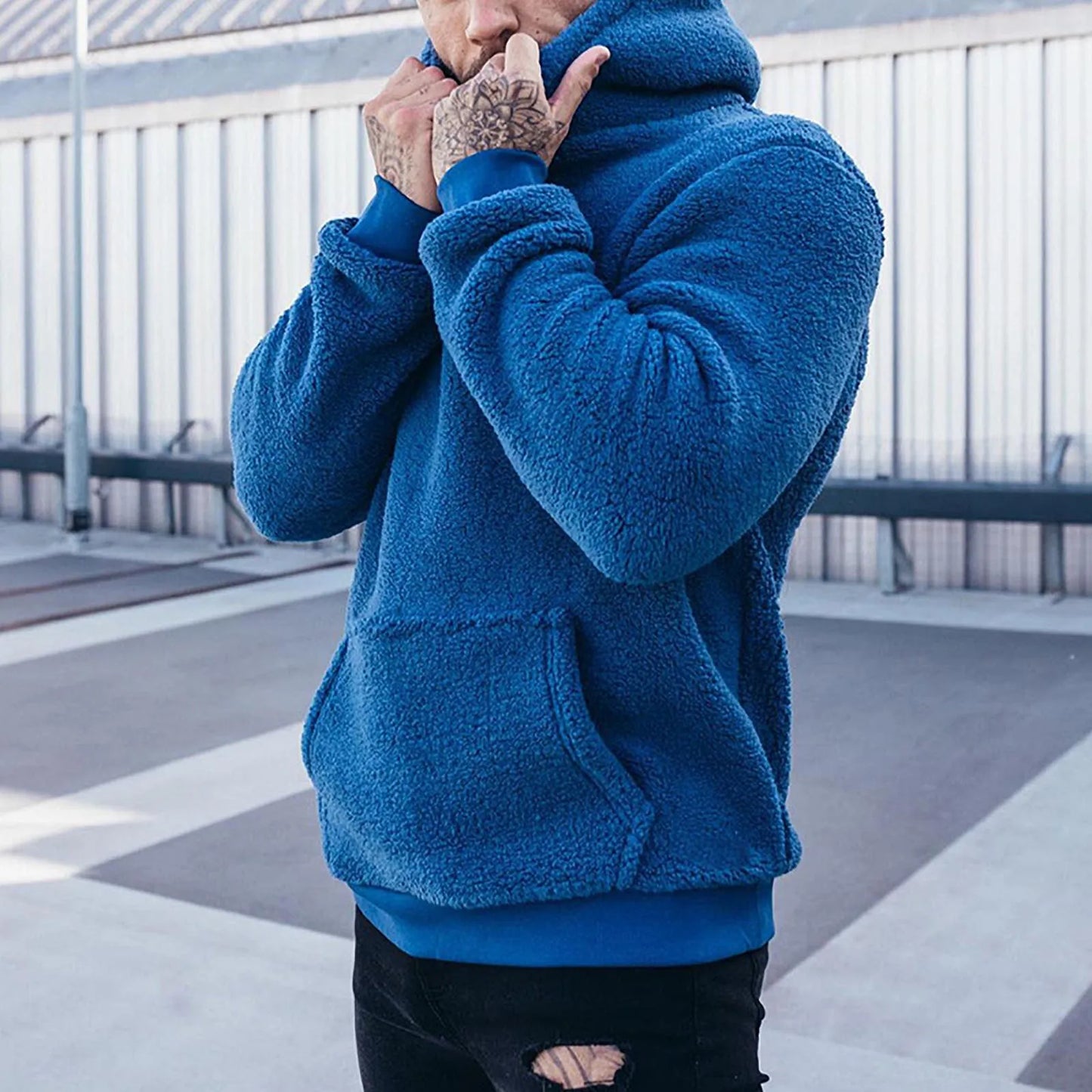 Lefevre™ | Plush Hoodie Sweatshirt