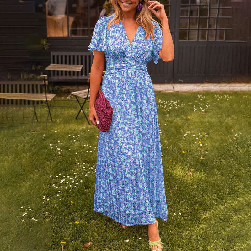Sandra | Robe femme avec décolleté en V