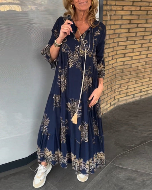 Annika | robe vintage décontractée