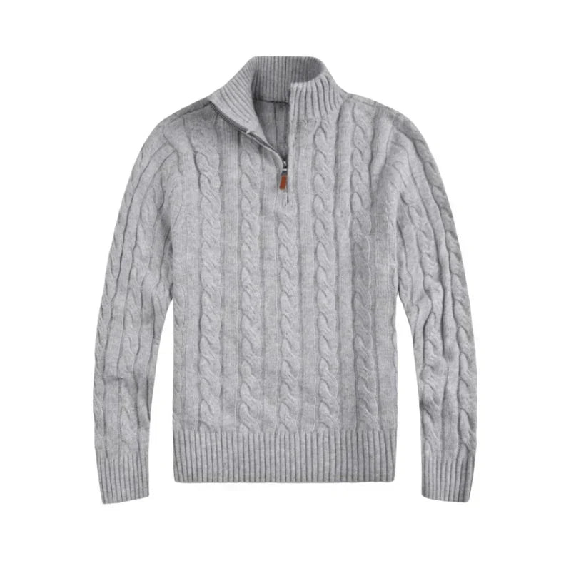 Lefevre™ | Pull Verbier demi-zippé