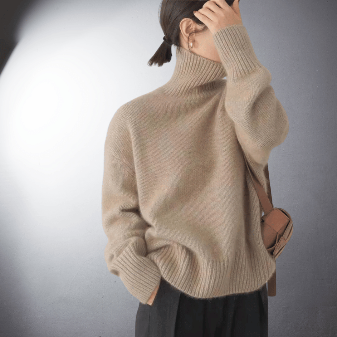 Lefevre™ | Pull en Cachemire à la Finition Raffinée