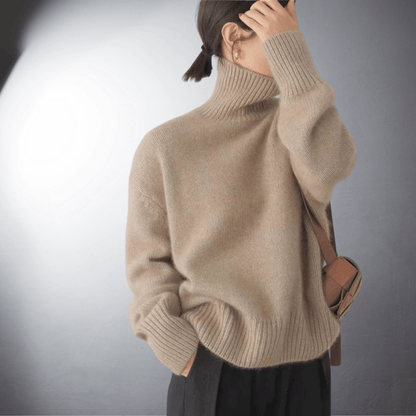 Lefevre™ | Pull en Cachemire à la Finition Raffinée