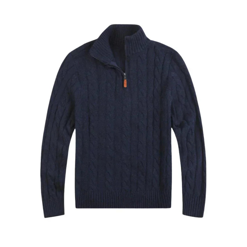 Lefevre™ | Pull Verbier demi-zippé