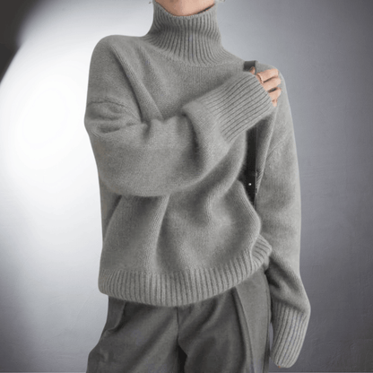 Lefevre™ | Pull en Cachemire à la Finition Raffinée