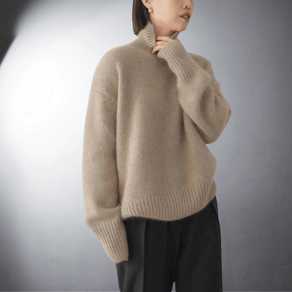 Lefevre™ | Pull en Cachemire à la Finition Raffinée