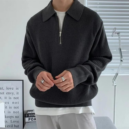 Lefevre™ | Pull demi-zippé Cesare