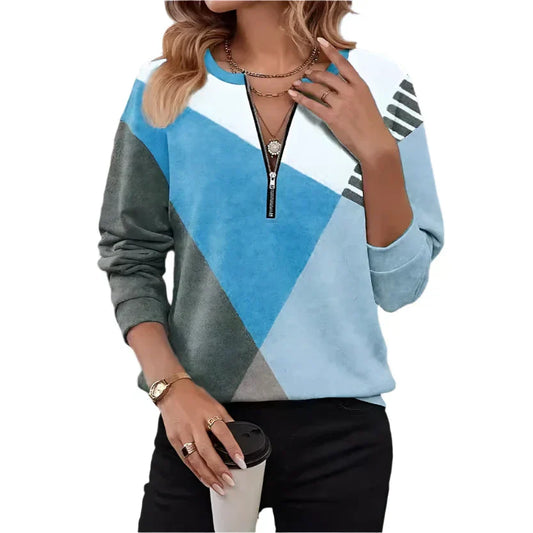Lefevre™ | Long Sleeve V-Neck Sweatshirt