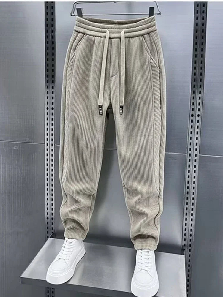 Lefevre™ | Pantalon Style Tendance Côtelé