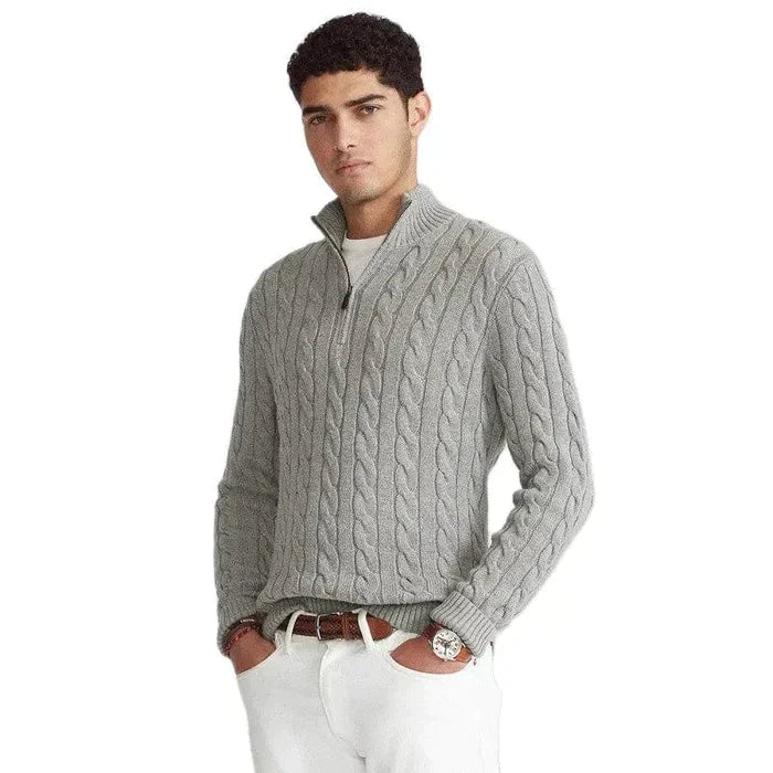 Lefevre™ | Pull Verbier demi-zippé