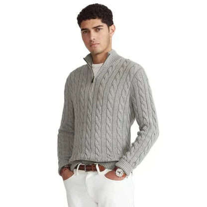 Lefevre™ | Pull Verbier demi-zippé