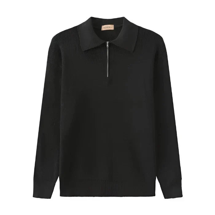Lefevre™ | Pull demi-zippé Cesare
