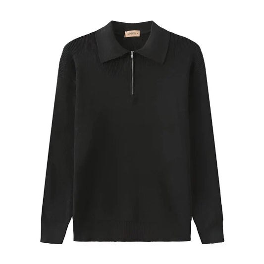 Lefevre™ | Pull demi-zippé Cesare