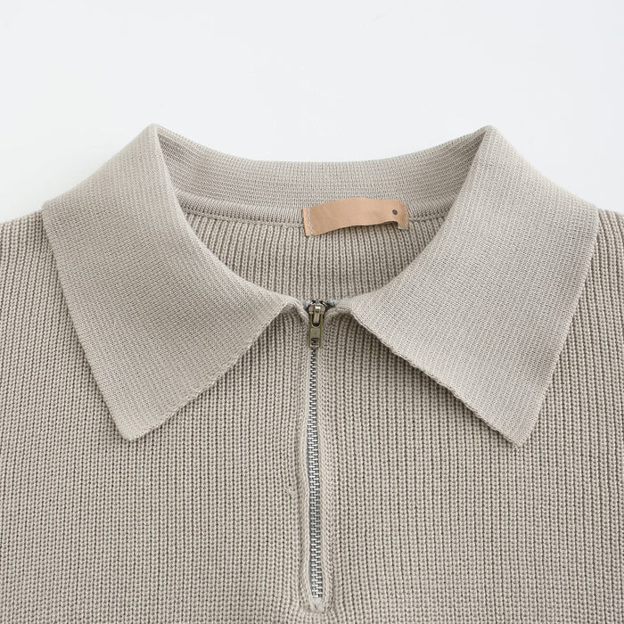 Lefevre™ | Pull demi-zippé Cesare
