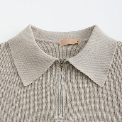 Lefevre™ | Pull demi-zippé Cesare