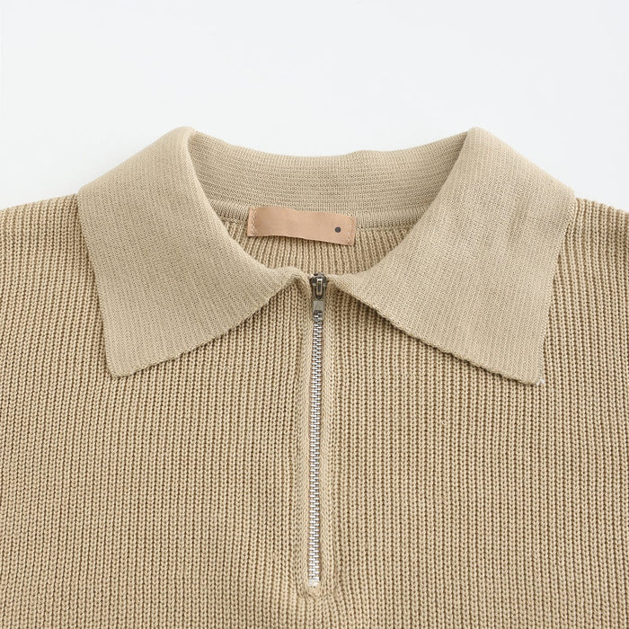 Lefevre™ | Pull demi-zippé Cesare