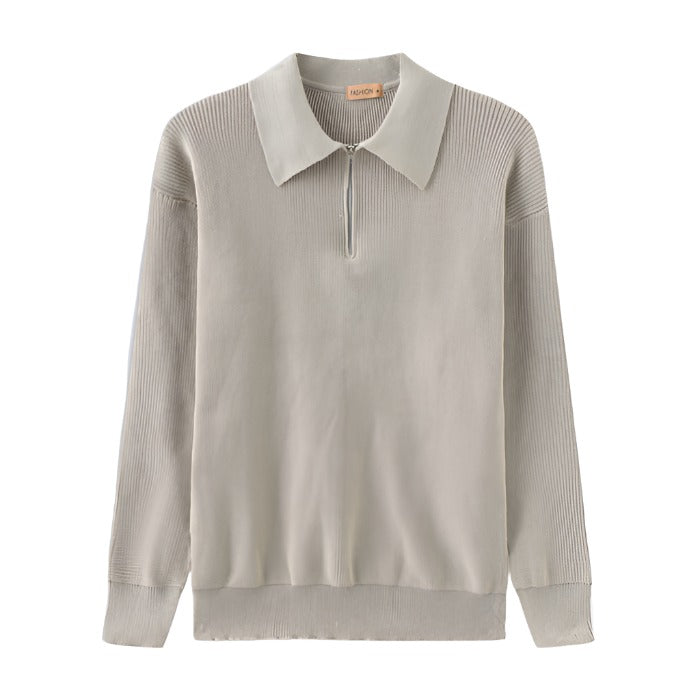 Lefevre™ | Pull demi-zippé Cesare
