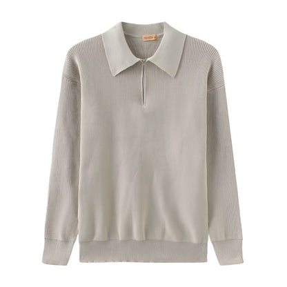 Lefevre™ | Pull demi-zippé Cesare